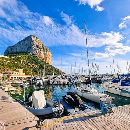 Ferienwohnung The View: Sea, Mountain, Terrace, Swimming Pool Calp Exterior foto